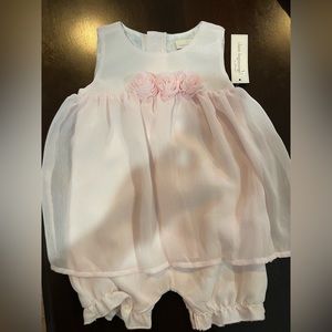 Beautiful boutique pink dress for 9 month old girl